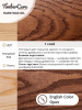 Масло для дерева и мебели с твердым воском TimberCare Hard Wax Color Oil орех 0.75л