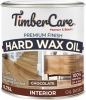 Масло для дерева и мебели с твердым воском TimberCare Hard Wax Color Oil шоколадный 0.75л