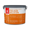 Краска для фасадов и цоколей Tikkurila Facade Silicon (Фасад Силикон),белый, база А 9л