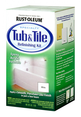 Эмаль для ванны и кафельной плитки Rust-Oleum Specialty Tub & Tile Refreshing Kit