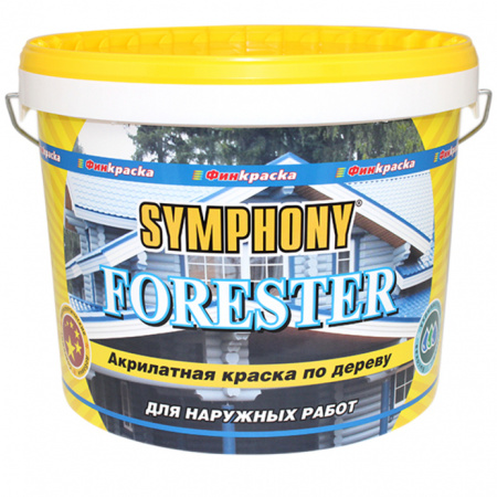 Акриловая краска по дереву Symphony Forester / Симфония Форестер 9л