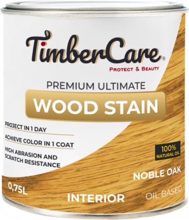 Тонирующее масло для дерева высокой прочности TimberCare Wood Stain Благородный дуб 750мл