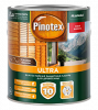 Влагостойкая защитная лазурь для древесины Pinotex Ultra/Пинотекс Ультра 1л Белый