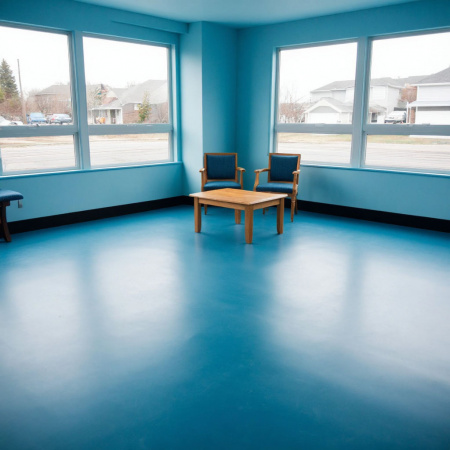 Краска для пола Tikkurila Betolux Floor (Бетолюкс Флор), уретано-алкидная, база А, белая, 9 л
