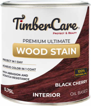 Тонирующее масло для дерева высокой прочности TimberCare Wood Stain Черешня 750мл