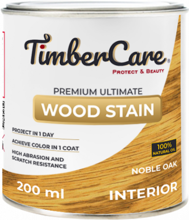 Тонирующее масло для дерева высокой прочности TimberCare Wood Stain Благородный дуб 200мл