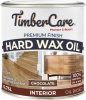 Масло для дерева и мебели с твердым воском TimberCare Hard Wax Color Oil шоколадный 0.75л