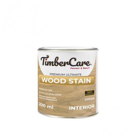 Тонирующее масло для дерева высокой прочности TimberCare Wood Stain Какао 200мл