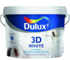 Матовая краска для стен и потолков 3D White / Дулюкс 3Д Ослепительно белая